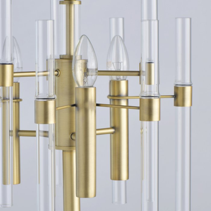  Настольная лампа Альгеро со стеклянными трубками - лучшие Настольные лампы в INMYROOM