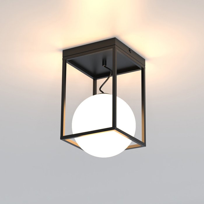 Светильник потолочный Desigual черного цвета - купить Потолочные светильники по цене 22724.0