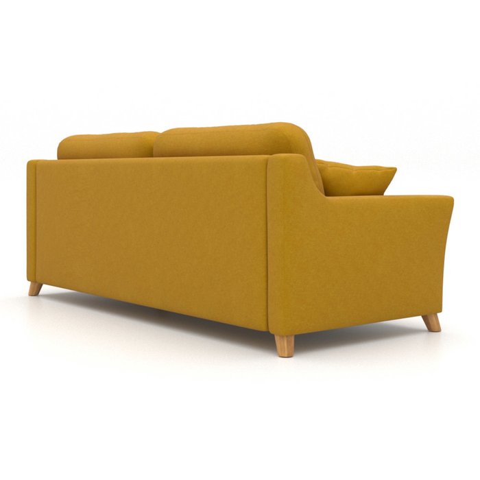 Диван-кровать Raf EKL трехместный желтый - лучшие Прямые диваны в INMYROOM