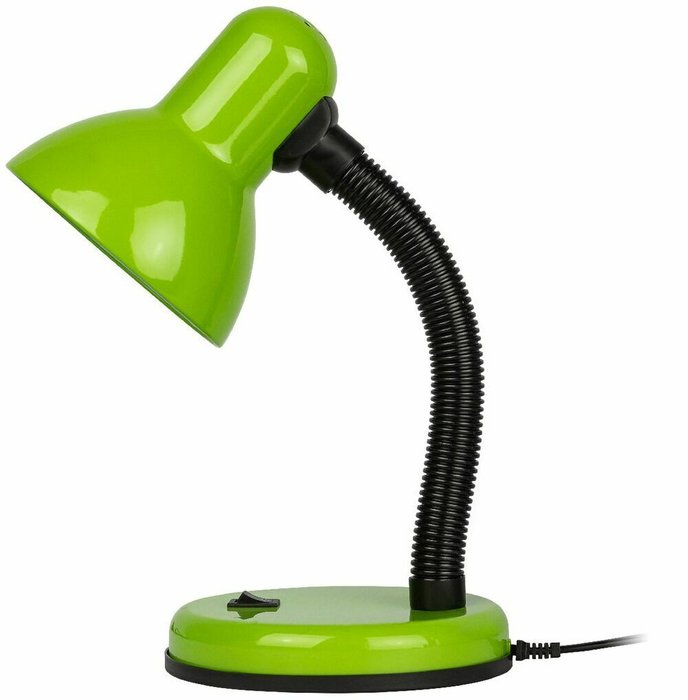 Настольная лампа N-120 Б0058664 (металл, цвет зеленый) - купить Рабочие лампы по цене 680.0