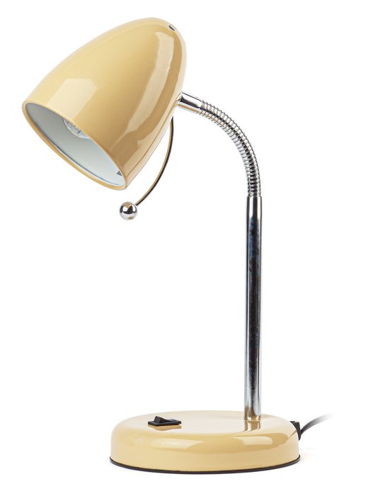 Настольная лампа N-116 Б0047202 (металл, цвет бежевый) - лучшие Рабочие лампы в INMYROOM