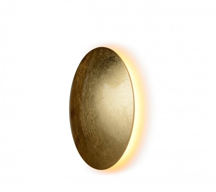 Настенный светильник Lunar золотого цвета - лучшие Бра и настенные светильники в INMYROOM