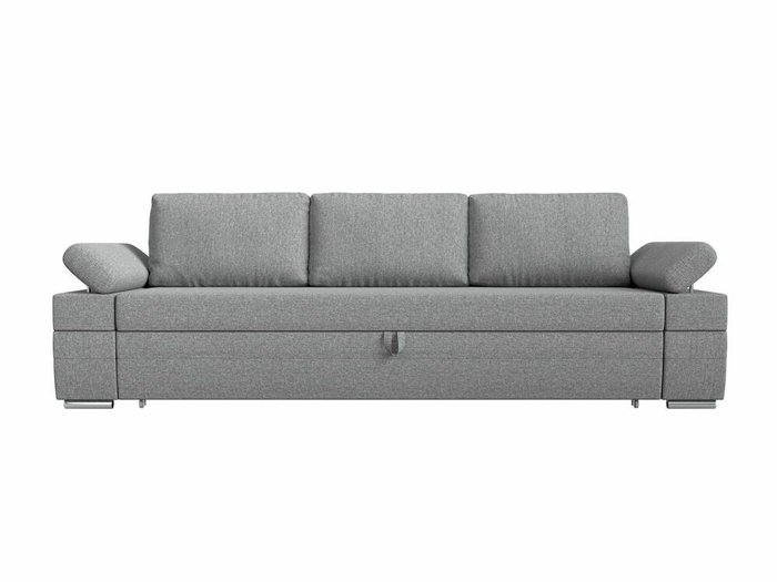 Прямой диван-кровать Канкун серого цвета - купить Прямые диваны по цене 61999.0