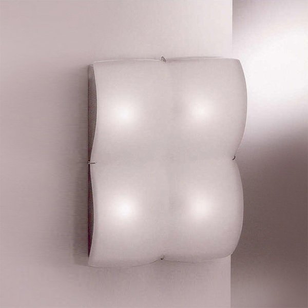 Настенный светильник Zonca с плафоном из матового стекла белого цвета - купить Бра и настенные светильники по цене 17150.0