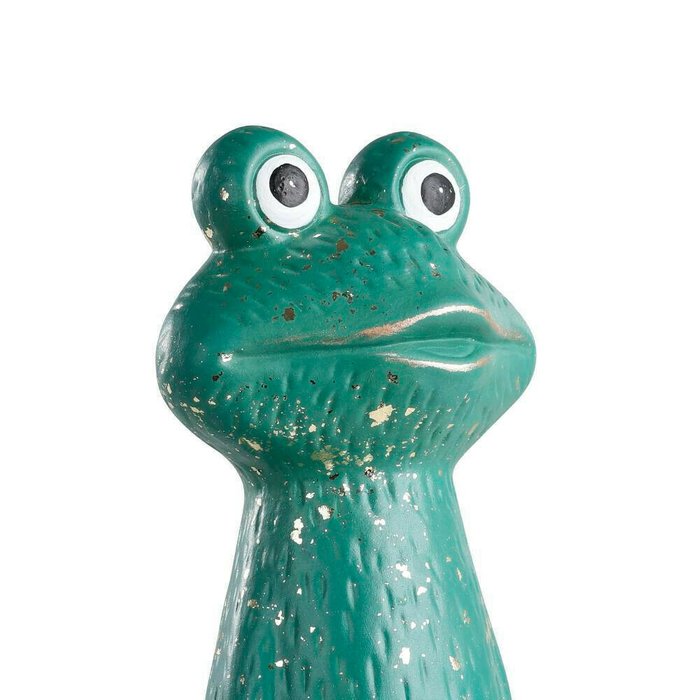 Фигурка лягушка Saidane зеленого цвета - лучшие Фигуры и статуэтки в INMYROOM