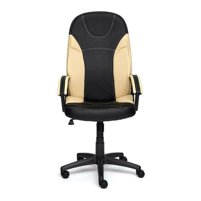 Кресло офисное Twister черно-бежевого цвета - лучшие Офисные кресла в INMYROOM