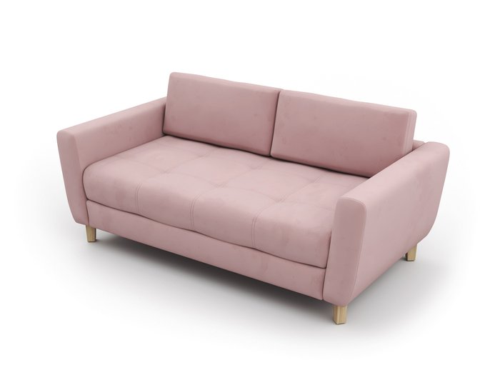 Диван Герберт пыльно-розового цвета - лучшие Прямые диваны в INMYROOM