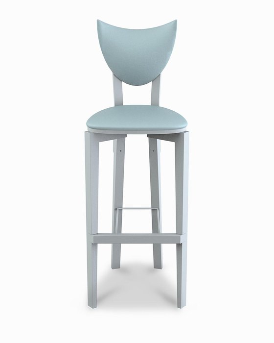 Стул барный Logic серо-голубого цвета - купить Барные стулья по цене 25313.0
