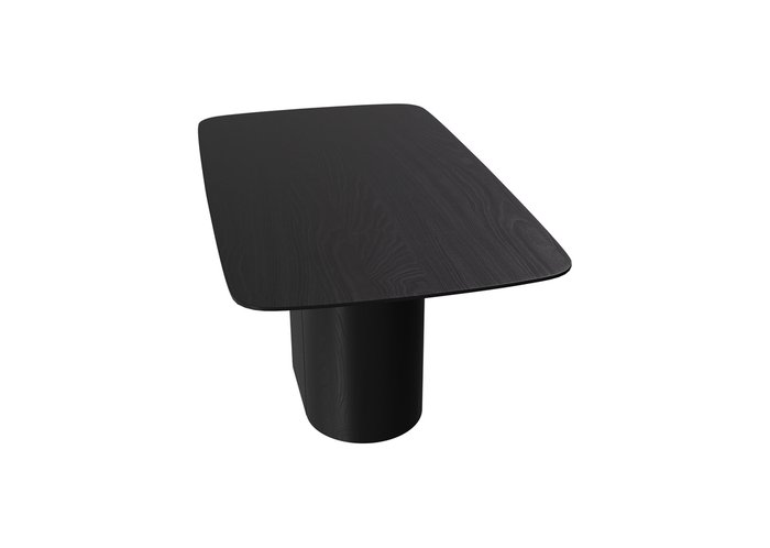 Стол обеденный Type 160 черного цвета - лучшие Обеденные столы в INMYROOM
