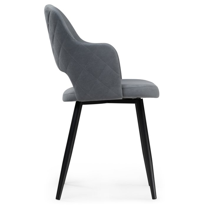 Стул Гутрид серого цвета - лучшие Обеденные стулья в INMYROOM
