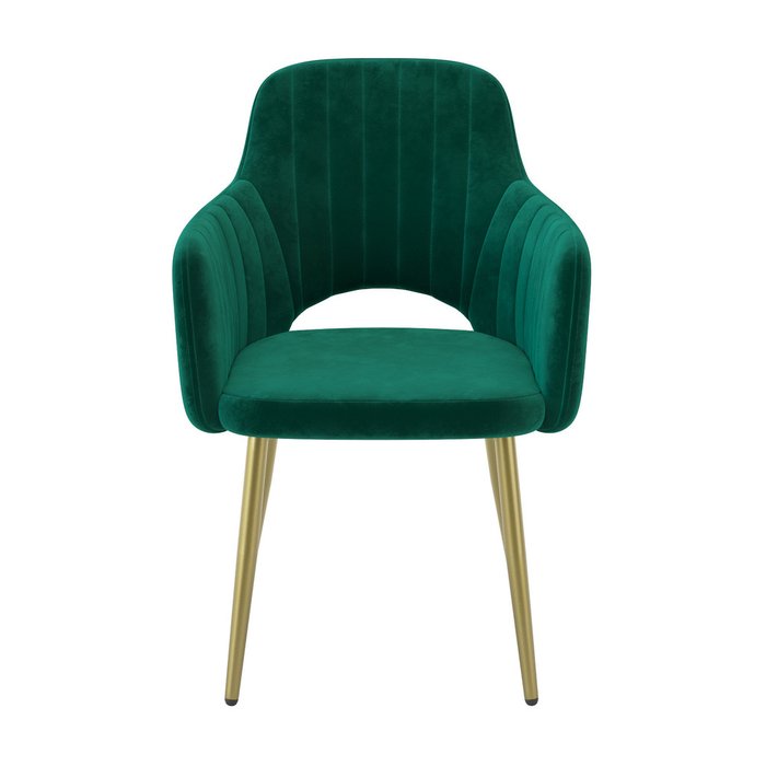 Стул Сенатор зеленого цвета - купить Обеденные стулья по цене 6700.0