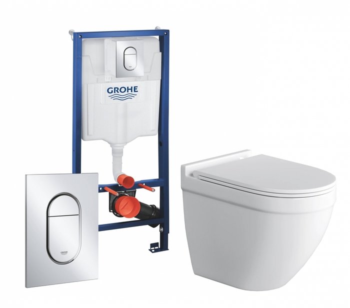 Комплект инсталляции Grohe Solido с сиденьем в комплекте Комплект инсталляции Grohe Solido с сиденьем в комплекте