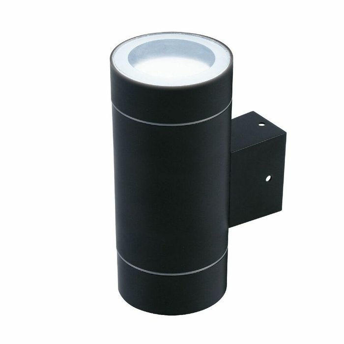 Уличный настенный светильник Uniel UUL-S92A 2х50W/GX53 IP65 BLACK UL-00009365 Уличный настенный светильник Uniel UUL-S92A 2х50W/GX53 IP65 BLACK UL-00009365