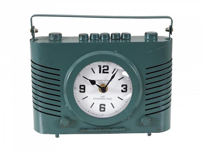 Часы настольные Radio зеленого цвета - купить Часы по цене 1590.0