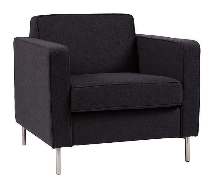 Кресло George Темно-серого цвета - лучшие Интерьерные кресла в INMYROOM
