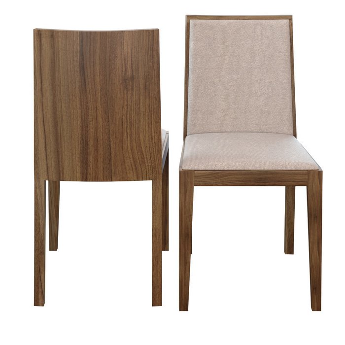 Стул Avila бежево-коричневого цвета - лучшие Обеденные стулья в INMYROOM