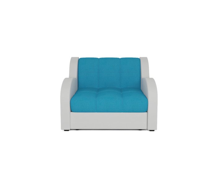 Кресло-кровать Барон сине-белого цвета - купить Интерьерные кресла по цене 25990.0