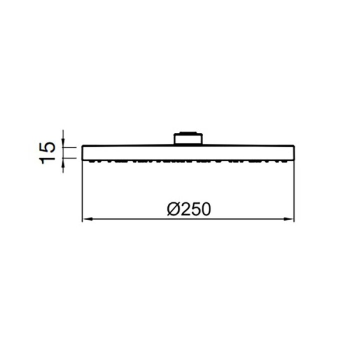 Верхний душ Webert AC1011015PVC, хром - купить Верхний душ по цене 11542 Верхний душ Webert AC1011015PVC, хром - купить Верхний душ по цене 11542