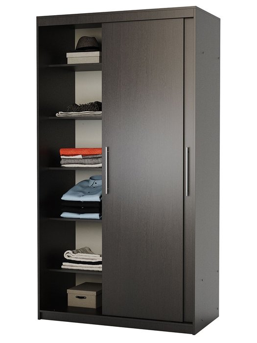 Шкаф-купе 2-х дв. Эконом 120х60х200 Венге - купить Шкафы-купе по цене 32990 Шкаф-купе 2-х дв. Эконом 120х60х200 Венге - купить Шкафы-купе по цене 32990