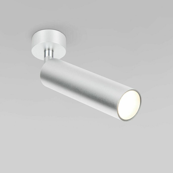 Накладной светодиодный светильник Diffe 2 серебряного цвета - купить Накладные споты по цене 2140.0