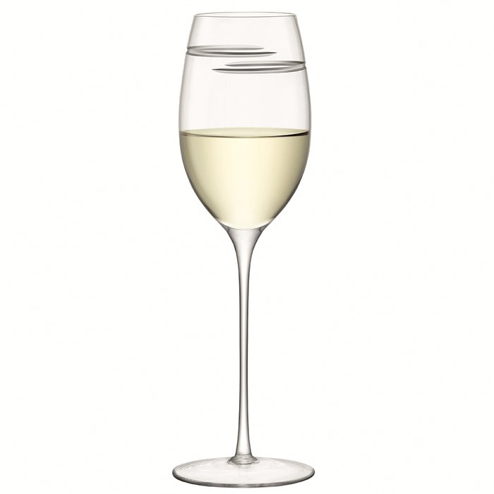 Набор бокалов для белого вина signature, verso, 340 мл, 2 шт. - лучшие Бокалы и стаканы в INMYROOM