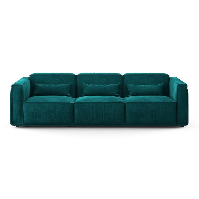 Диван-кровать Vento Classic Long M темно-зеленого цвета - купить Прямые диваны по цене 135200.0