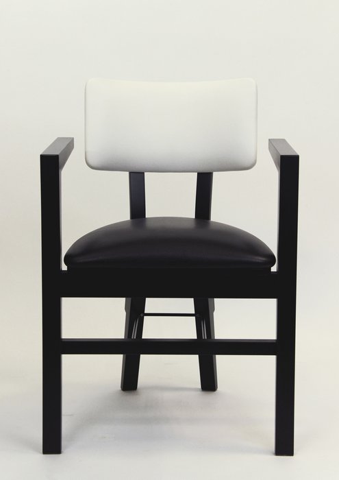 Кресло Eсlipse черно-белого цвета - купить Обеденные стулья по цене 38785.0