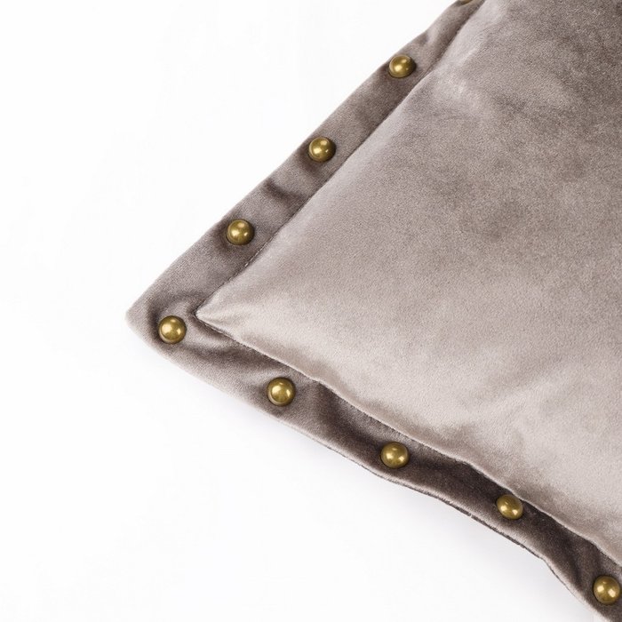 Чехол для подушки Людвиг 30х50 серого цвета - лучшие Чехлы для подушек в INMYROOM