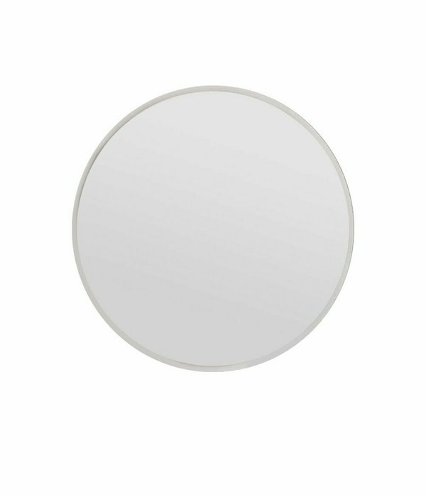 Настенное зеркало Decor 60 в раме белого цвета