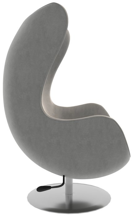 Кресло Egg серого цвета - лучшие Интерьерные кресла в INMYROOM