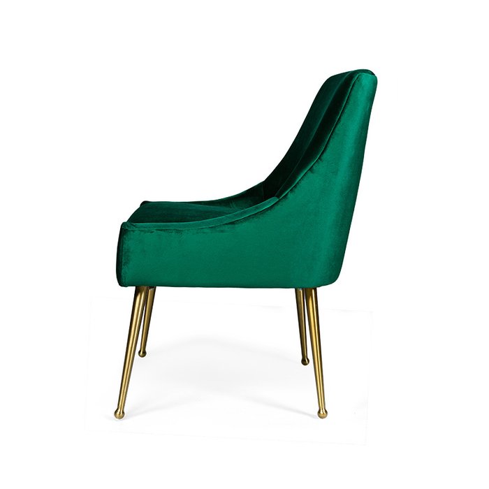 Стул Mermaid зеленого цвета - лучшие Обеденные стулья в INMYROOM