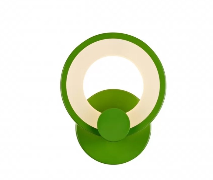 Настенный светильник Ring зеленого цвета