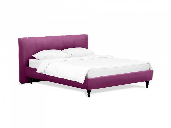 Кровать Queen II Anastasia L 160х200 пурпурного цвета