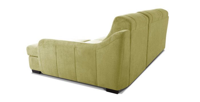 Угловой диван-кровать Ройс зеленого цвета - лучшие Угловые диваны в INMYROOM