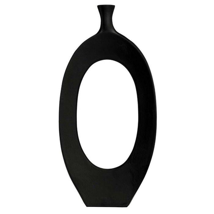 Ваза декоративная Ankarefo черного цвета - купить Вазы  по цене 10590.0