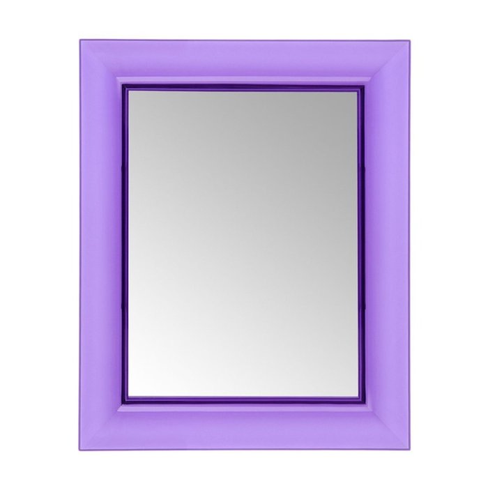 Зеркало Francois Ghost глянцево-фиолетового цвета - купить Настенные зеркала по цене 32713.0