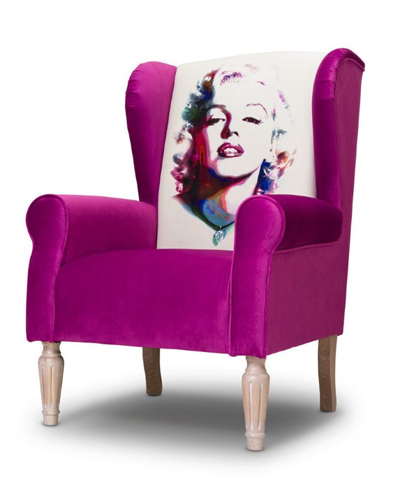 Кресло Attraction пурпурное - купить Интерьерные кресла по цене 78000.0