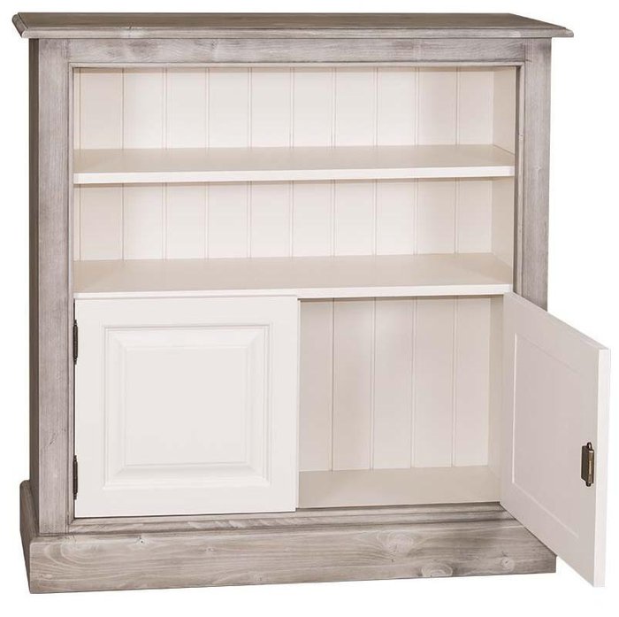 Книжный шкаф большой Брюгге белого цвета - купить Комоды по цене 105000.0