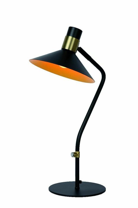 Настольная лампа Pepijn 05528/01/30 (металл, цвет черный)