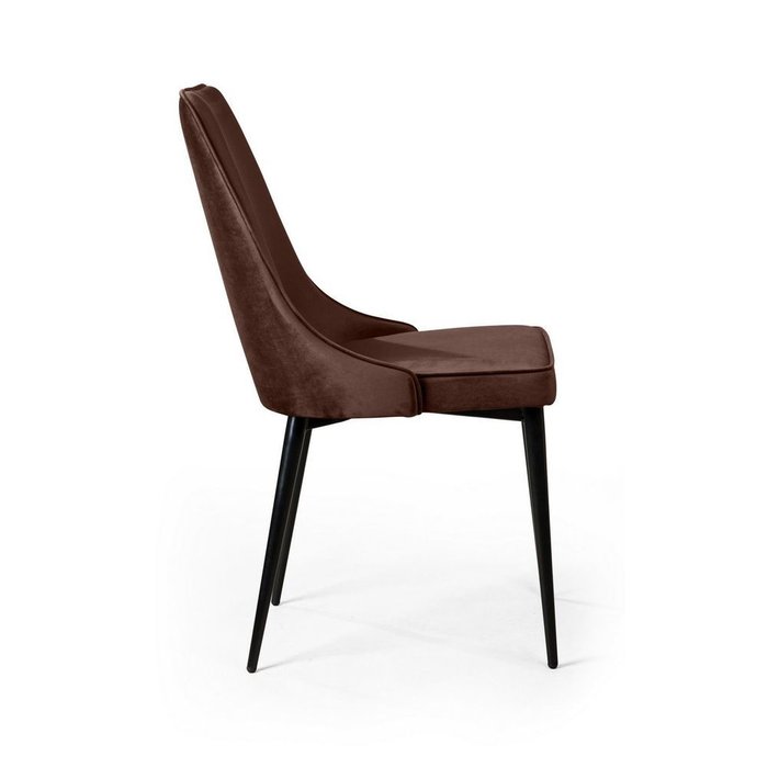 Стул Oliver коричневого цвета - лучшие Обеденные стулья в INMYROOM