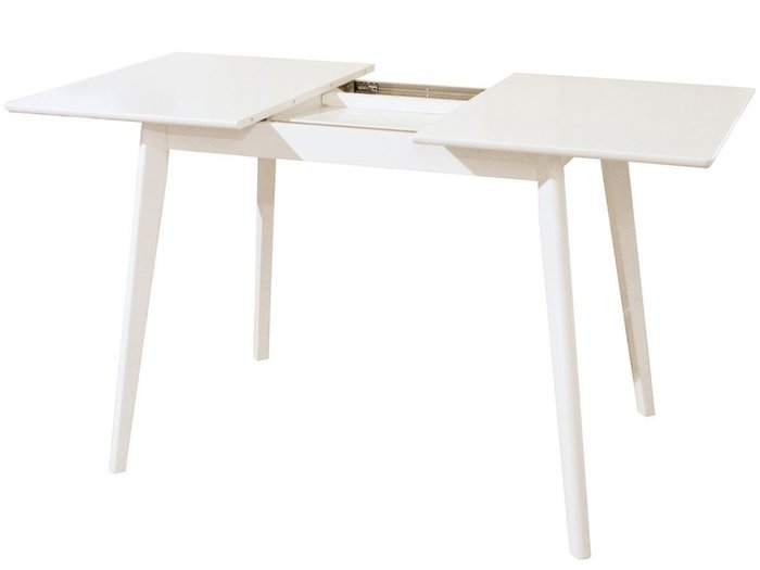 Стол раздвижной Скандинавия мини белого цвета - лучшие Обеденные столы в INMYROOM