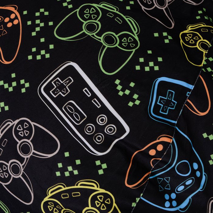 Кресло-мешок Груша Gamer L черного цвета - лучшие Бескаркасная мебель в INMYROOM Кресло-мешок Груша Gamer L черного цвета - лучшие Бескаркасная мебель в INMYROOM