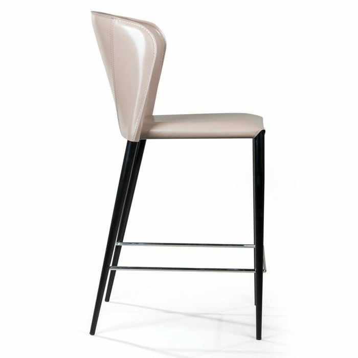 Полубарный стул Albert цвета капучино  - лучшие Барные стулья в INMYROOM