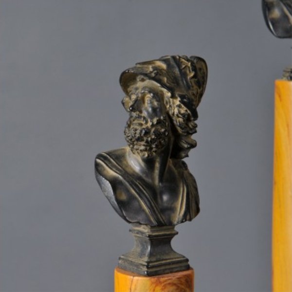 Набор из четырех статуэток Ateliers C&S Davoy Homer Busts - лучшие Фигуры и статуэтки в INMYROOM