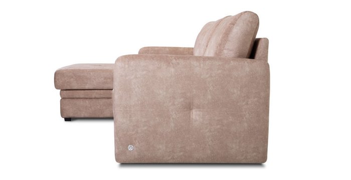 Угловой диван-кровать Флит бежевого цвета - лучшие Угловые диваны в INMYROOM