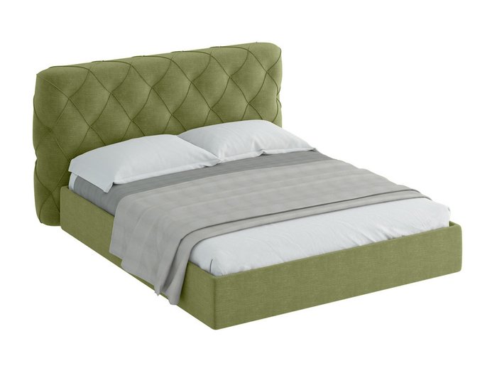 Кровать Ember зеленого цвета  160х200