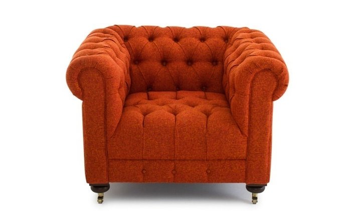Кресло терракотового цвета - лучшие Интерьерные кресла в INMYROOM