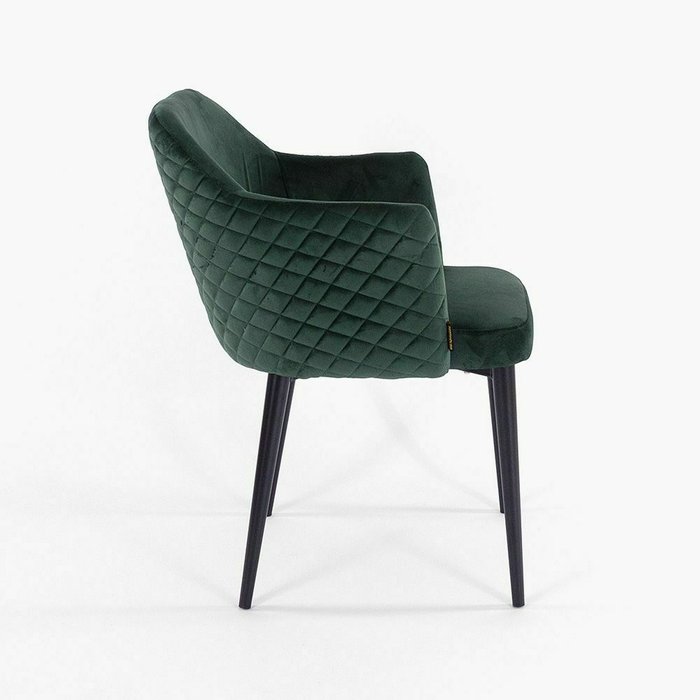 Стул Brooklyn темно-зеленого цвета - лучшие Обеденные стулья в INMYROOM
