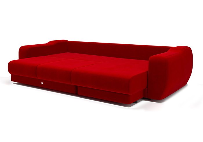 Угловой диван-кровать красного цвета - лучшие Угловые диваны в INMYROOM