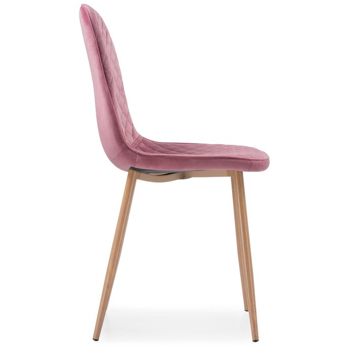 Стул Capri розового цвета - лучшие Обеденные стулья в INMYROOM